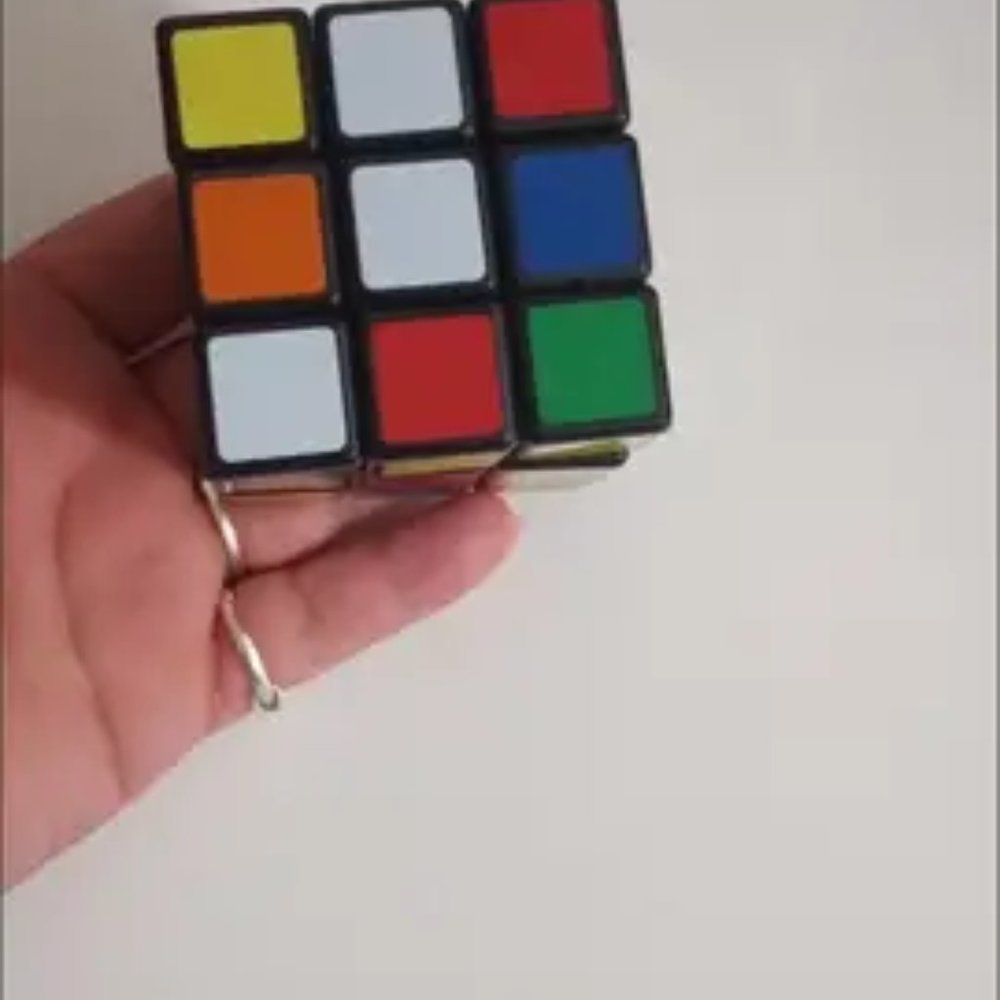Rubik's Cube 3x3x3 Jigsaw Puzzle Toy